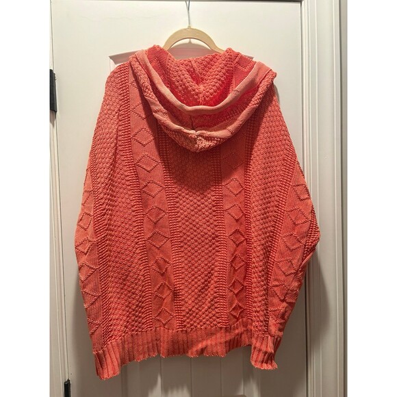 Free People Hooded Knitted Cardigan/Sweater - Picture 3 of 7